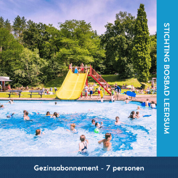 Abonnement - Gezin - 7 personen
