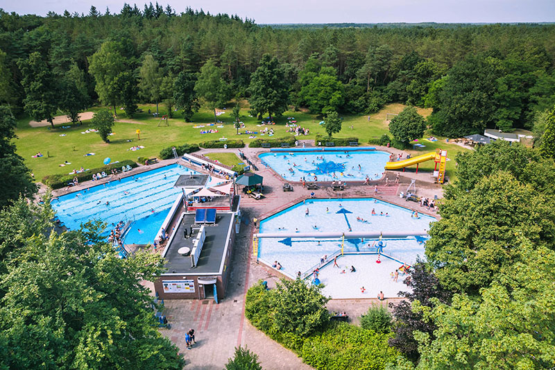 Bosbad Leersum Zwembad - Verwarmd buitenbad