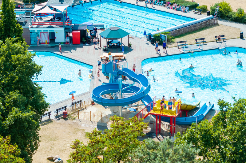 bosbad-faciliteiten-overzicht Nieuwe glijban Bosbad Leersum